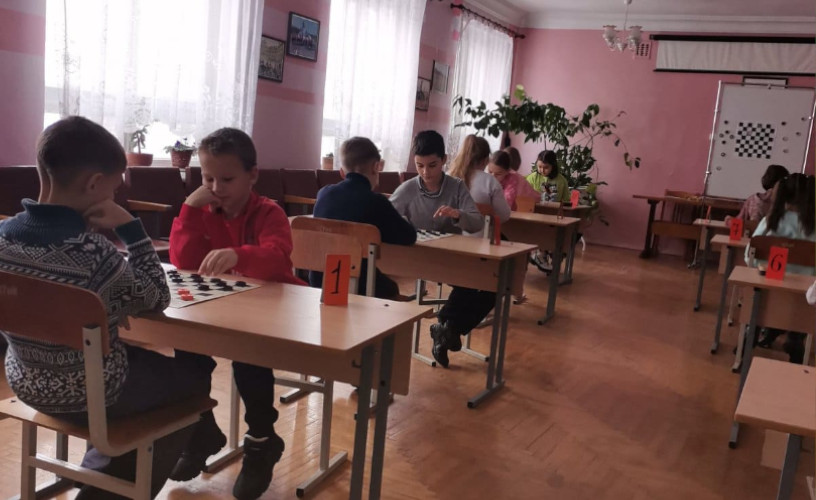 Районные соревнования по шашкам среди 3-4 классов