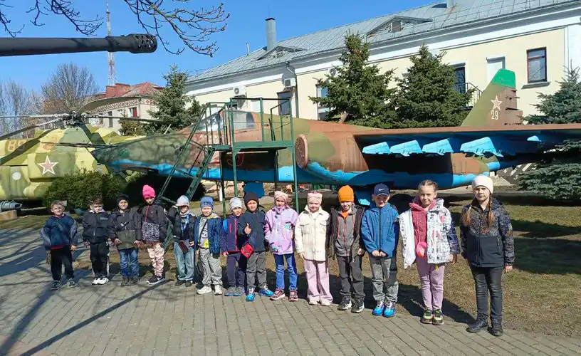 Ребята побывали в Гомельском областном музее военной славы