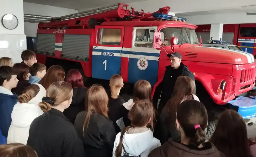 Экскурсия в «Мозырский ГРОЧС»